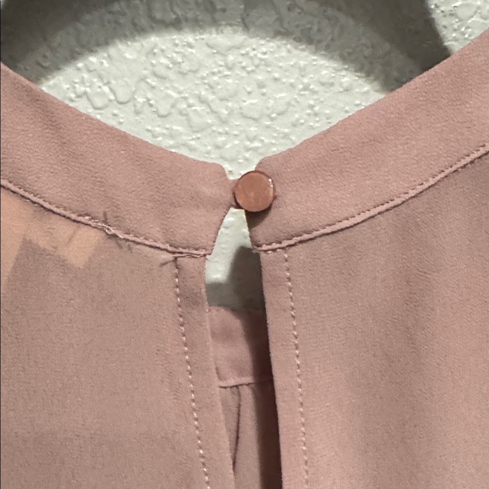 Monteau Mauve Cap Sleeve Blouse - Picture 5 of 5
